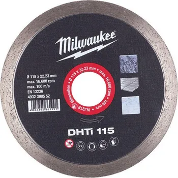Řezný kotouč MILWAUKEE Diamantový kotouč 115mm DHTi