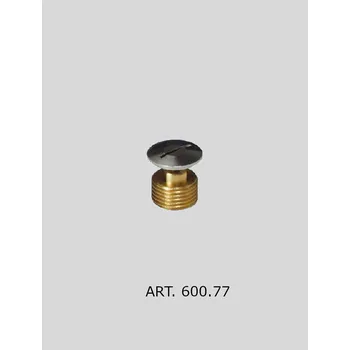 Fitinka Velkoobchod Vršinský Zátka koupelnová 1/2" MS/Cr bez krytu (ART.600.77)