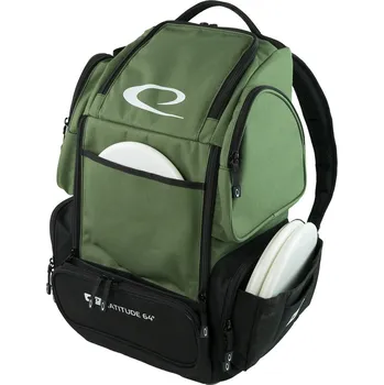 Latitude 64º Luxury E4 Batoh - Černo-olivová/Black-ripe olive (discgolf)