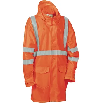 Reflexní nepromokavý plášť COFRA CARACAS Barva: Reflexní oranžová, Velikost: XL
