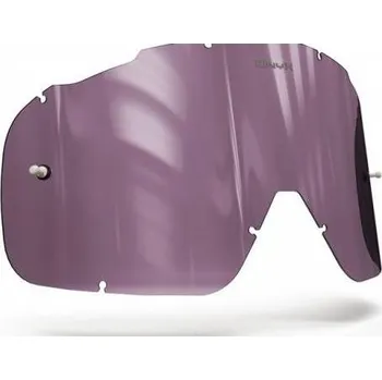Motocyklové brýle Plexi pro brýle FOX RACING AIRSPC, ONYX LENSES (fialové s polarizací)