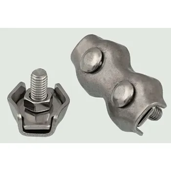 Lano Duplex lanová svorka, 6 mm, nerez A4