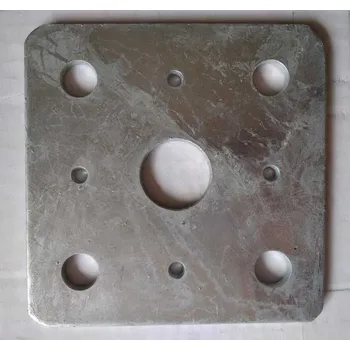 Deska k patce pilíře - bez matice 110x110mm