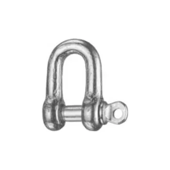 Třmen řetězový - rovný typ 12mm, nosnost 600kg, nerez A4