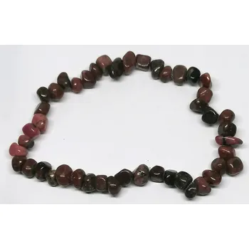 Náramek Rodonitový sekaný náramek tmavší