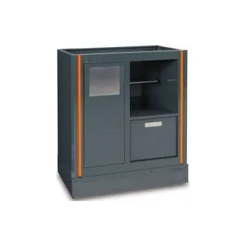 Koupelnový nábytek skříňka Beta C55 s odpadkovým košem a držákem na technický papír Racin