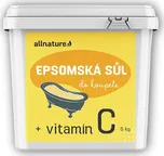 Allnature Epsomská sůl s vitamínem C 5…