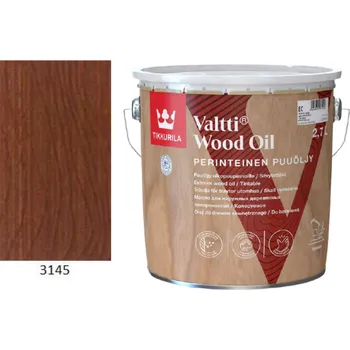 Olej na dřevo Tikkurila Valtti Wood Oil - PUUÖLJY - 2,7L - 3145 + dárek k objednávce nad 1000Kč