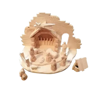 Betlém Dřevěný betlém 14B12