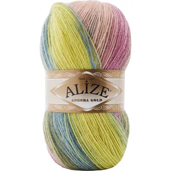 Alize Angora gold batik 6792 barevná
