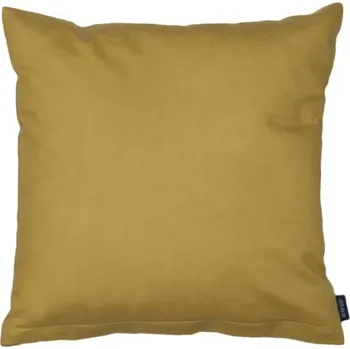 Polštář SCANquilt povlak KLASIK UNI khaki zlatá 40 x 40 cm
