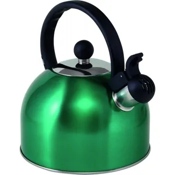 Varná konvice Pískací konvice nerez tyrkys 2l