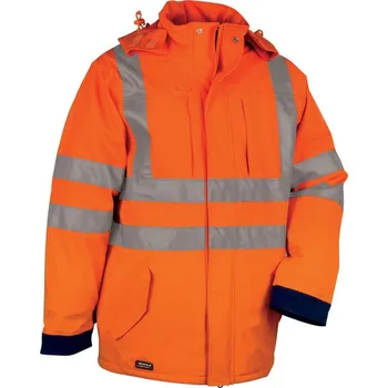 pracovní bunda Zimní reflexní bunda COFRA GLITTER Barva: Reflexní oranžová, Velikost: 54