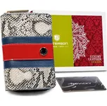 Peněženka Peterson PTN ST-418 SNAKE - černá