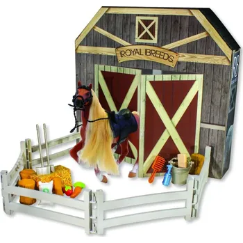 Wiky Kůň s doplňky - Royal Breeds Druh: Hnědý