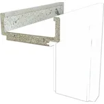 Obložková zárubeň Solodoor 70 P šířka 150 mm bílá snow lakovaná