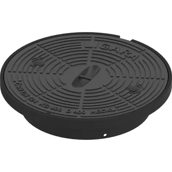 poklop Šachtový poklop LIGARA D400, litinový, KG DN 400, HECKL