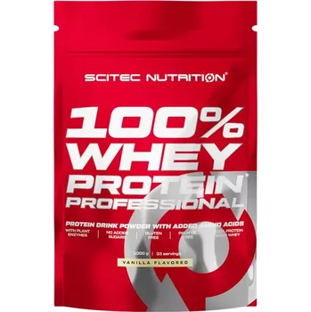Protein Scitec Nutrition 100% Whey Protein Professional 1000 g, jahoda