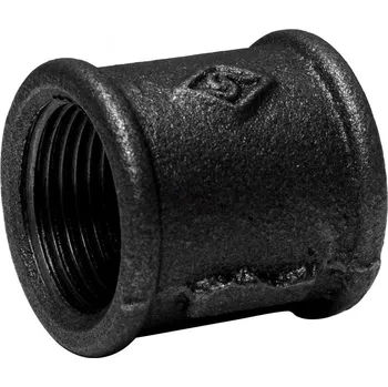 Fitinka Nátrubek černý 3/4" FF