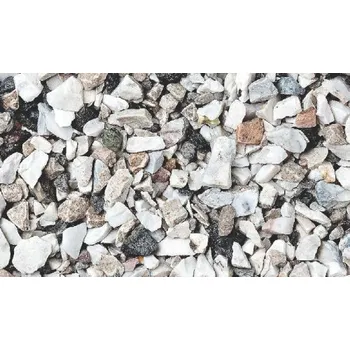 Zahradní dekorace Drť - mramor drcený šedý mix 16-22 mm / 20kg