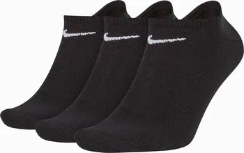Pánské ponožky NIKE Value No Show SX2554-001 3 páry černé