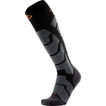 Pánské termo ponožky Therm-ic Ski Insulation (šedo-černá) 42-44