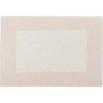 prostírání SCANquilt prostírání DUET 2 ks bílokrémová prostírání cca 30 x 45 cm