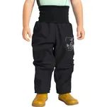 Batolecí softshellové kalhoty s fleecem Basic, Černá Velikost: 98/104