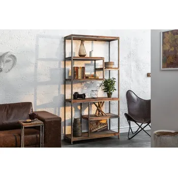 Knihovna Regál z masivu - Barracuda