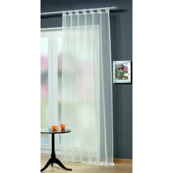 Záclona Home Wohnideen hotová záclona 48441 UNI 1005 vlnena bila 245x140 cm (v x s)