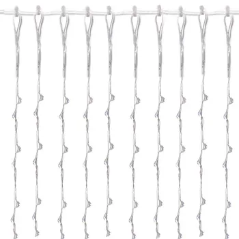 Vánoční světelný závěs Springos CL0098 závěs 400 LED studená bílá