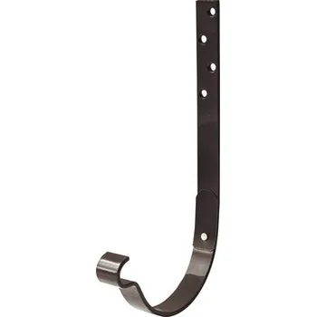 okap Okapový hák PRECIT rovný Ø 75 mm hnědý