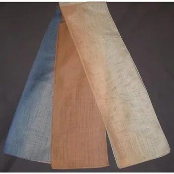 Záclona Linder záclona metráž 11049381 vyska 300 cm 86 svisle zeleneokrove pruhy (13,70 m)