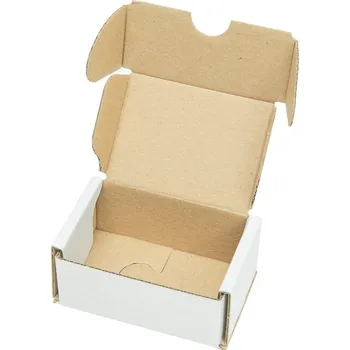 Krabice na pečivo Eobaly.cz Minikrabice/krabička 74x52x34 3VVL bílá 50 ks