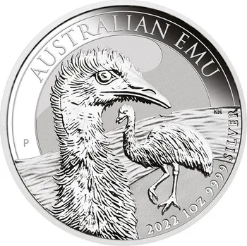 The Perth Mint Stříbrná mince Australian Emu 1 oz 2022 31,1 g