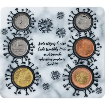 Sada oběžných mincí České republiky 2020 - Covid-19