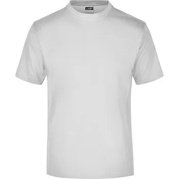 Pánské tričko James&Nicholson Unisex triko JN001 Light Grey XL