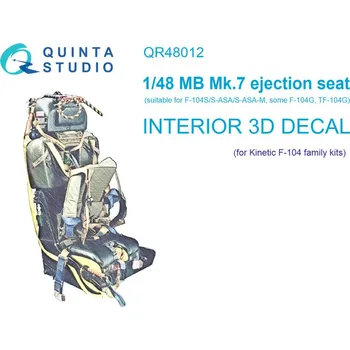 Plastikový model 1/48 MB Mk.7 seat for F-104 family (KIN)