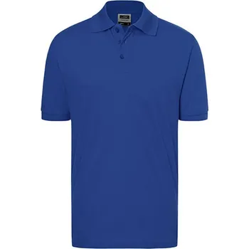 Pánské tričko James&amp;Nicholson Unisex polokošile JN070 Dark Royal XL