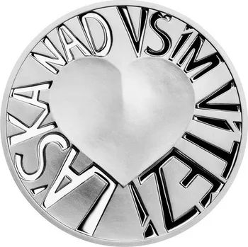 2022 - Stříbrná medaile Omnia vincit amor - Latinské citáty