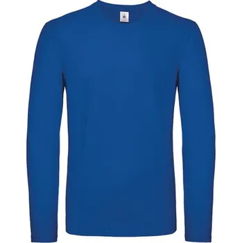 Pánské tričko B&C Pánské tričko s dlouhým rukávem TU05T Royal Blue 4XL
