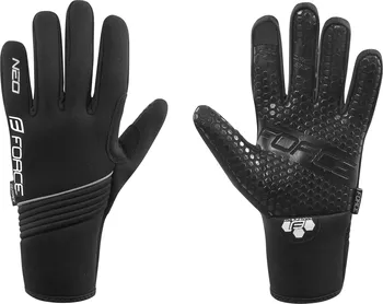 Cyklistické rukavice Force NEO černé