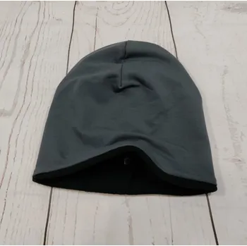 Kojenecká čepice Yháček Šmoulí čepička Yháček, Antracit, flís Velikost:: XS