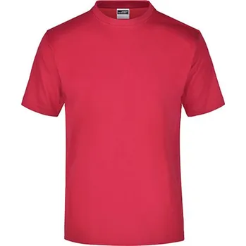 Pánské tričko James&amp;Nicholson Unisex triko JN001 Red XL