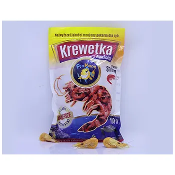 Krmivo pro rybičky KREVETA MRAŽENÁ V SÁČKU 1000G