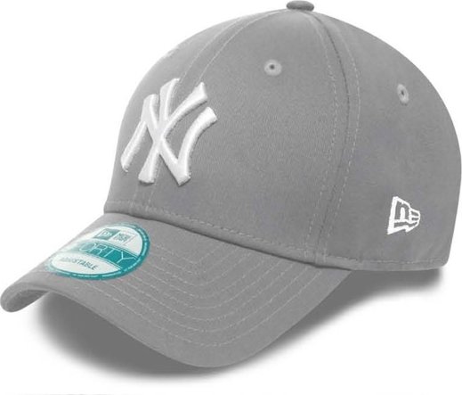 Kšiltovka New Era 940K MLB League Basic New York Yankees Gray Wh
