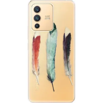 Pouzdro na mobilní telefon Odolné silikonové pouzdro iSaprio - Three Feathers - Vivo V23 5G