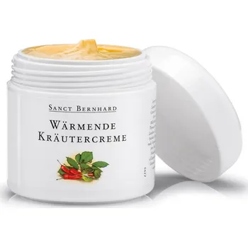 Masážní přípravek Sanct Bernhard Hřejivý bylinný krém 100 ml