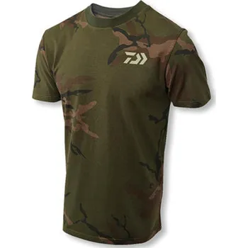 Rybářské oblečení Daiwa Tričko Camo T-Shirt - L