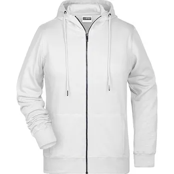 Dámská mikina James&Nicholson Dámská mikina JN8025 White XS